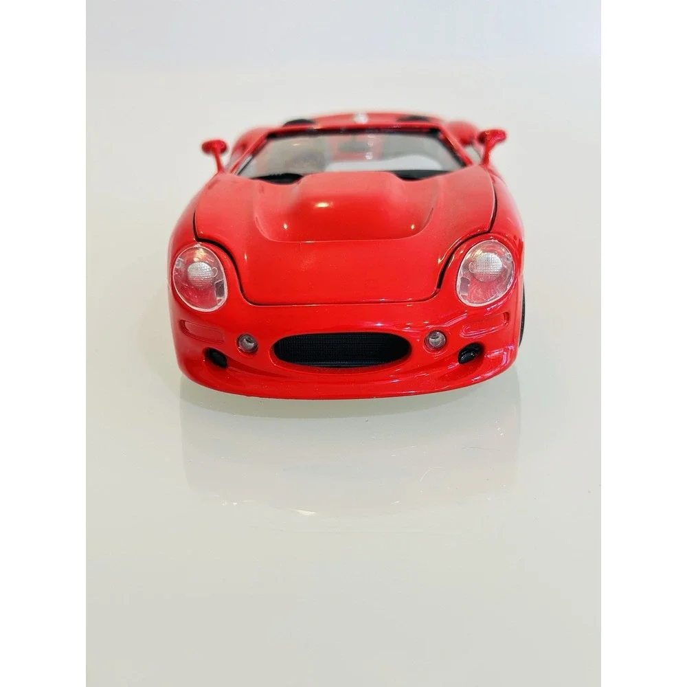 Bburago Red 1999 Shelby Series 1 Red 1:24 Scale Gold Collection